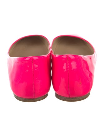 Vera Wang Patent Leather Ballet Flats