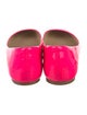 Vera Wang Patent Leather Ballet Flats