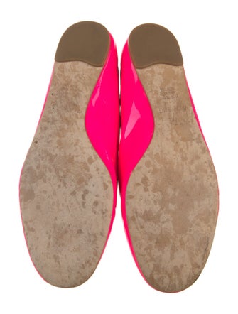 Vera Wang Patent Leather Ballet Flats