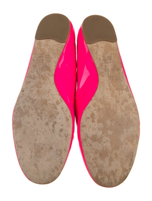 Vera Wang Patent Leather Ballet Flats