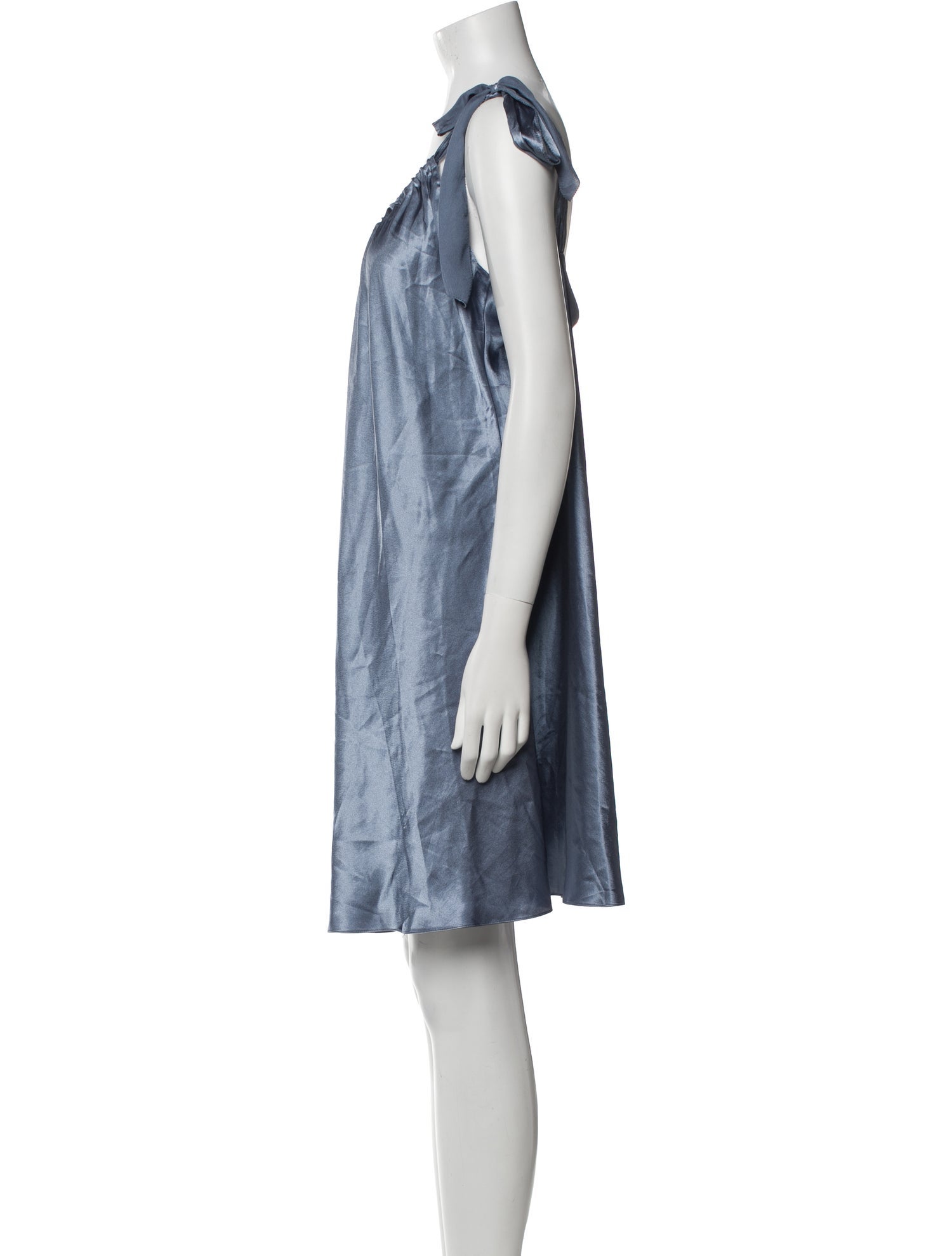 Vera Wang Scoop Neck Knee-Length Dress