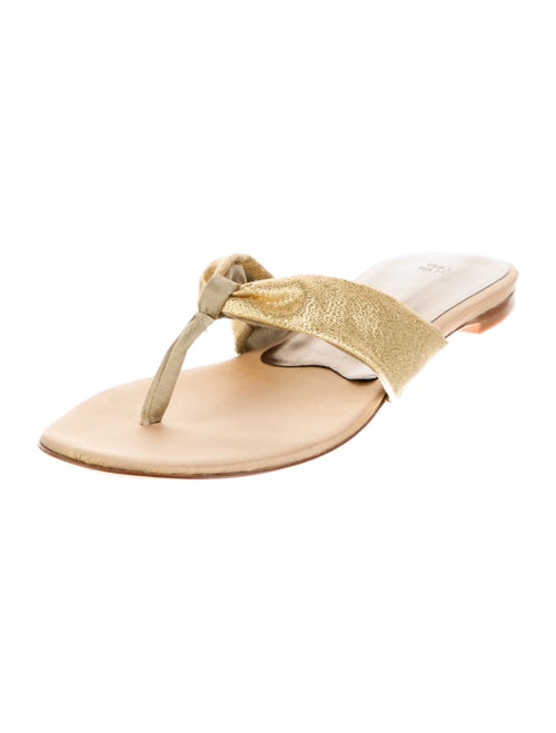 Vera Wang Animal Print Slides