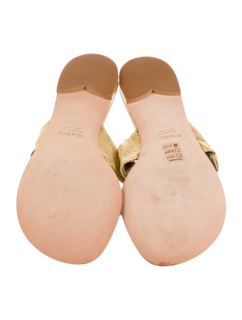 Vera Wang Animal Print Slides