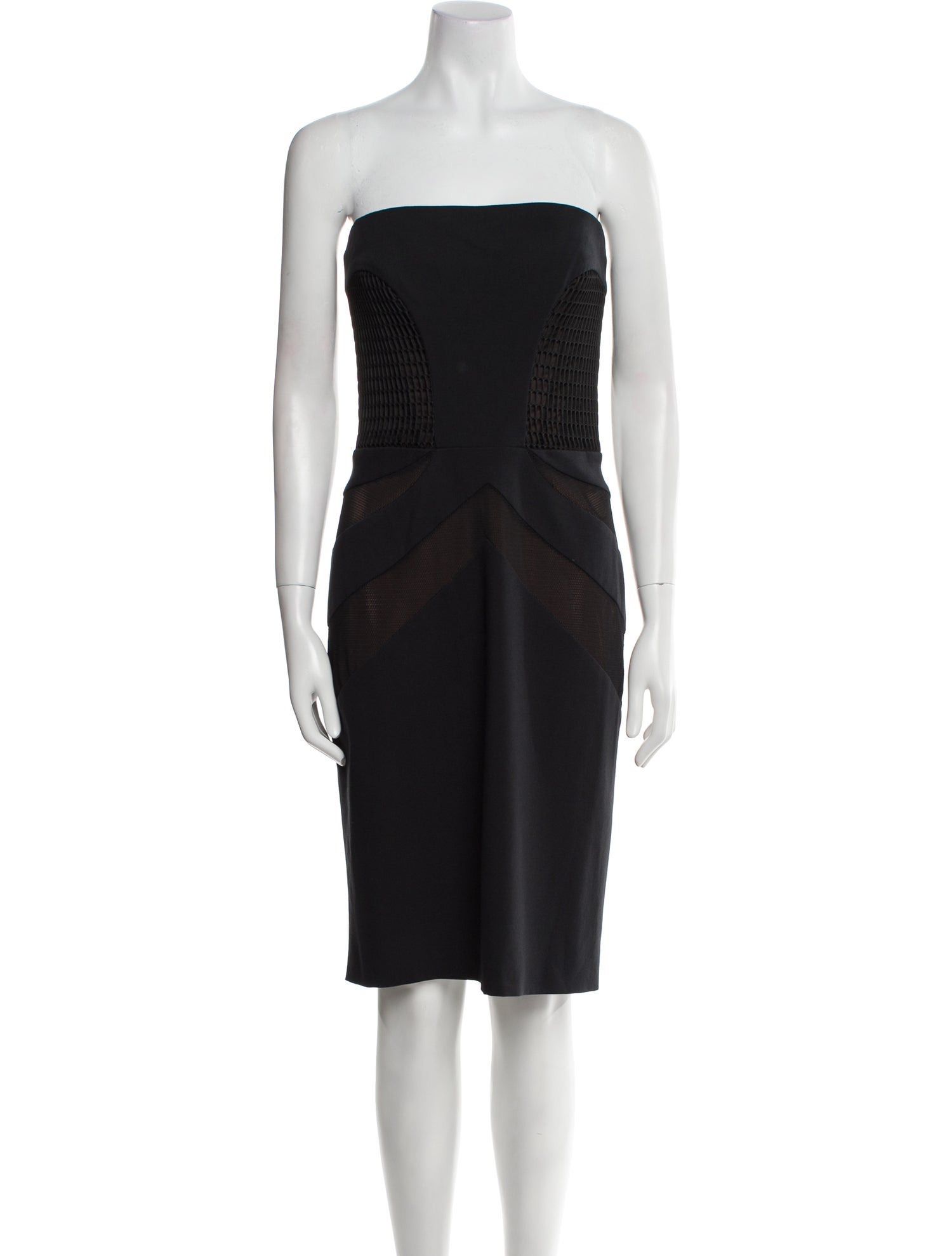 Vera Wang Strapless Mini Dress