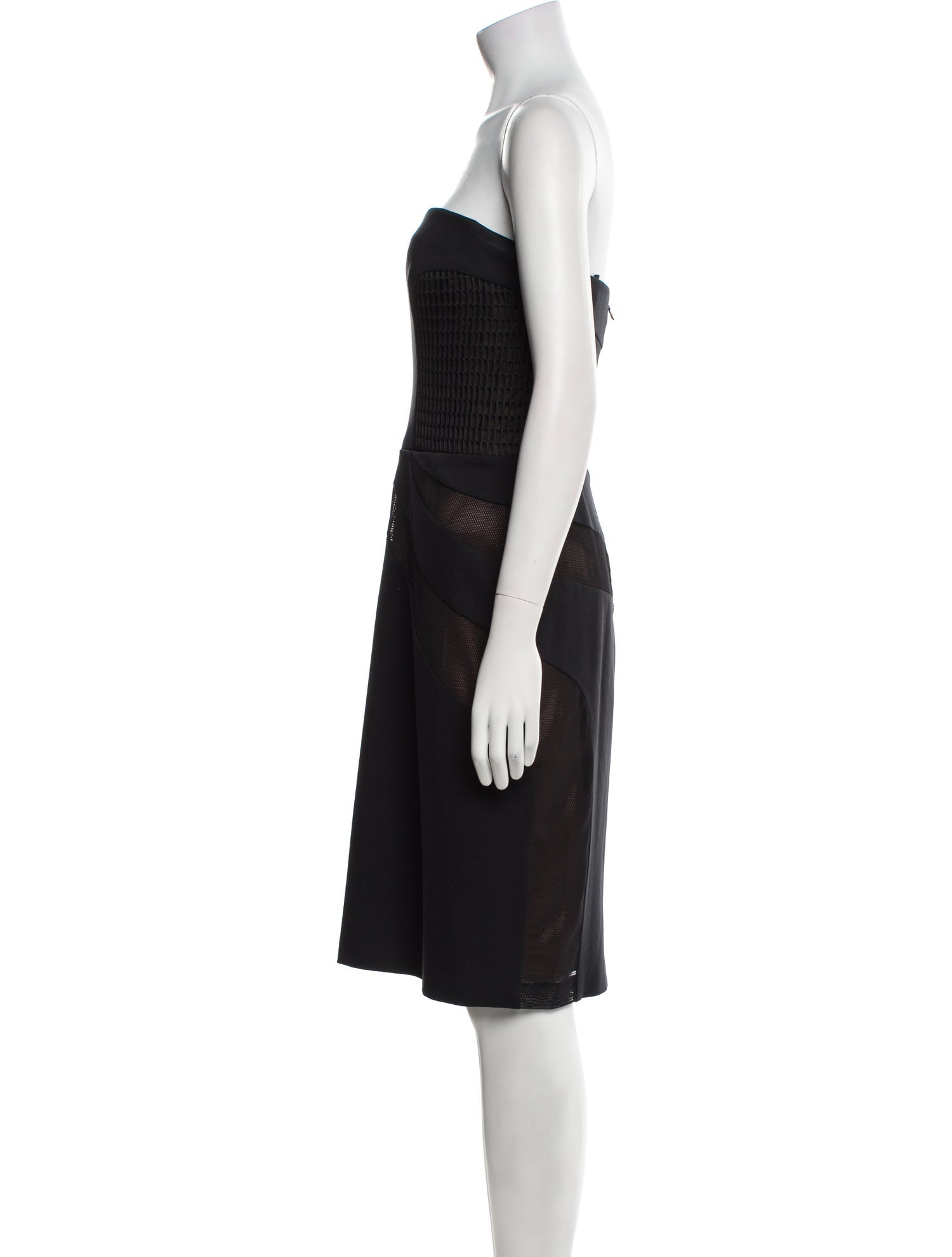 Vera Wang Strapless Mini Dress