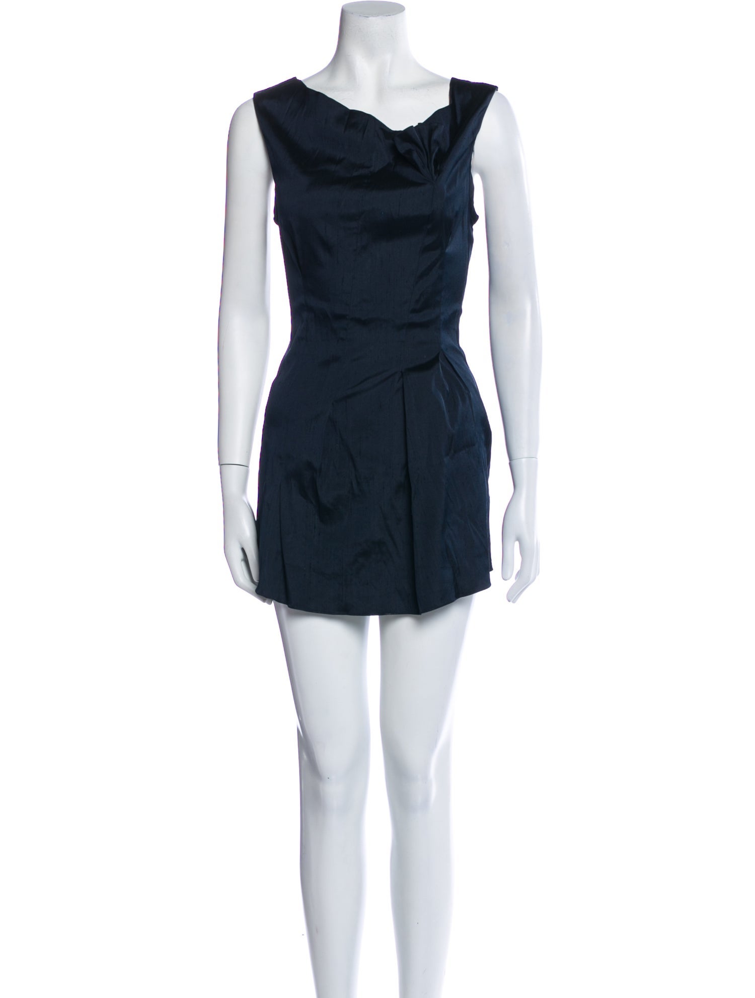 Vera Wang Silk Mini Dress