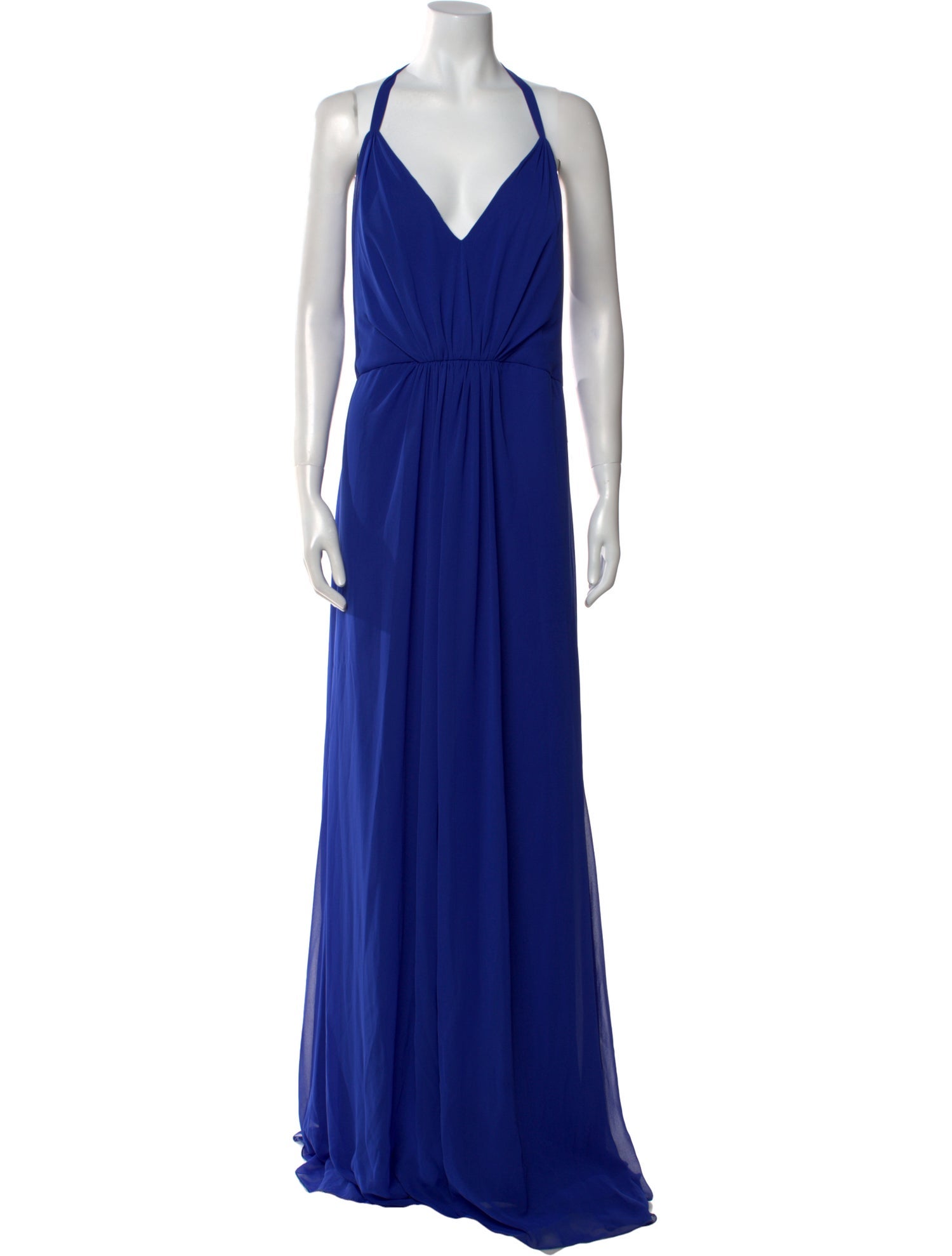 Vera Wang Halterneck Long Dress