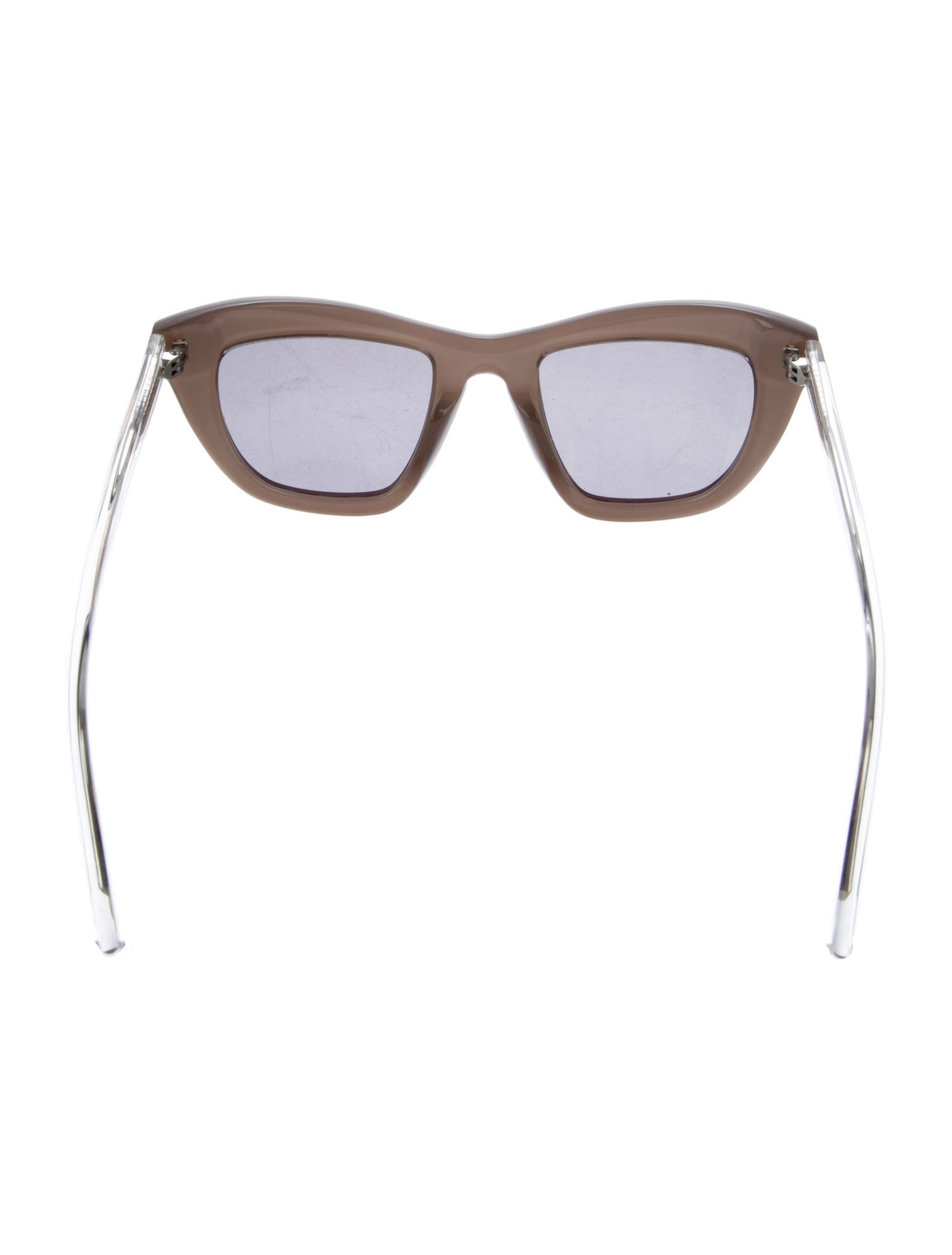 Vera Wang Cat-Eye Mirrored Sunglasses