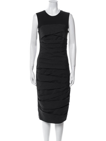 Vera Wang Dresses Patterned Midi Length Dress US 4 | S