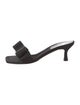 Vera Wang Satin Bow Accents Slides