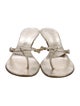 Vera Wang Leather Slides