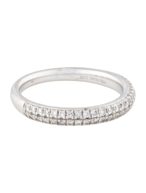 Vera Wang 14K Diamond Two Row Band