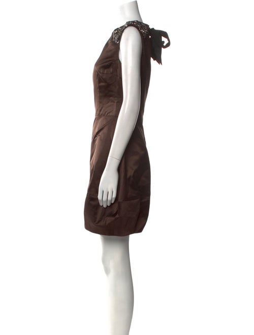 Vera Wang Silk Mini Dress