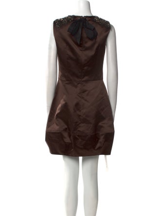 Vera Wang Silk Mini Dress