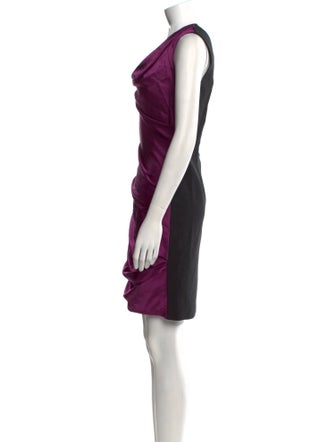 Vera Wang Silk Knee-Length Dress