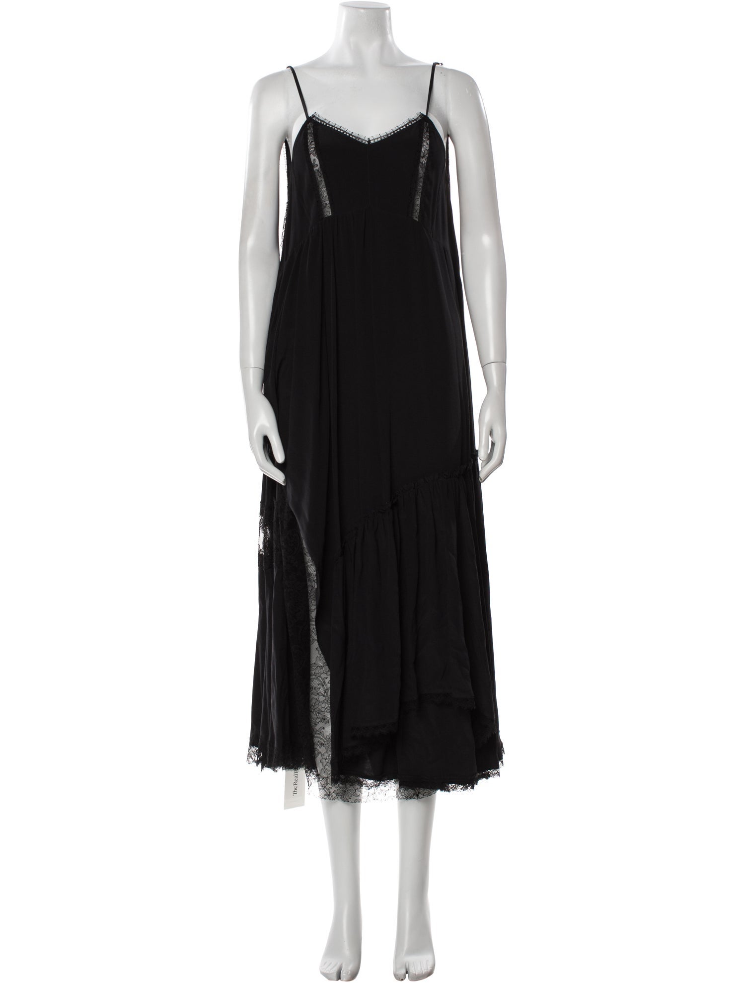 Vera Wang Silk Midi Length Dress