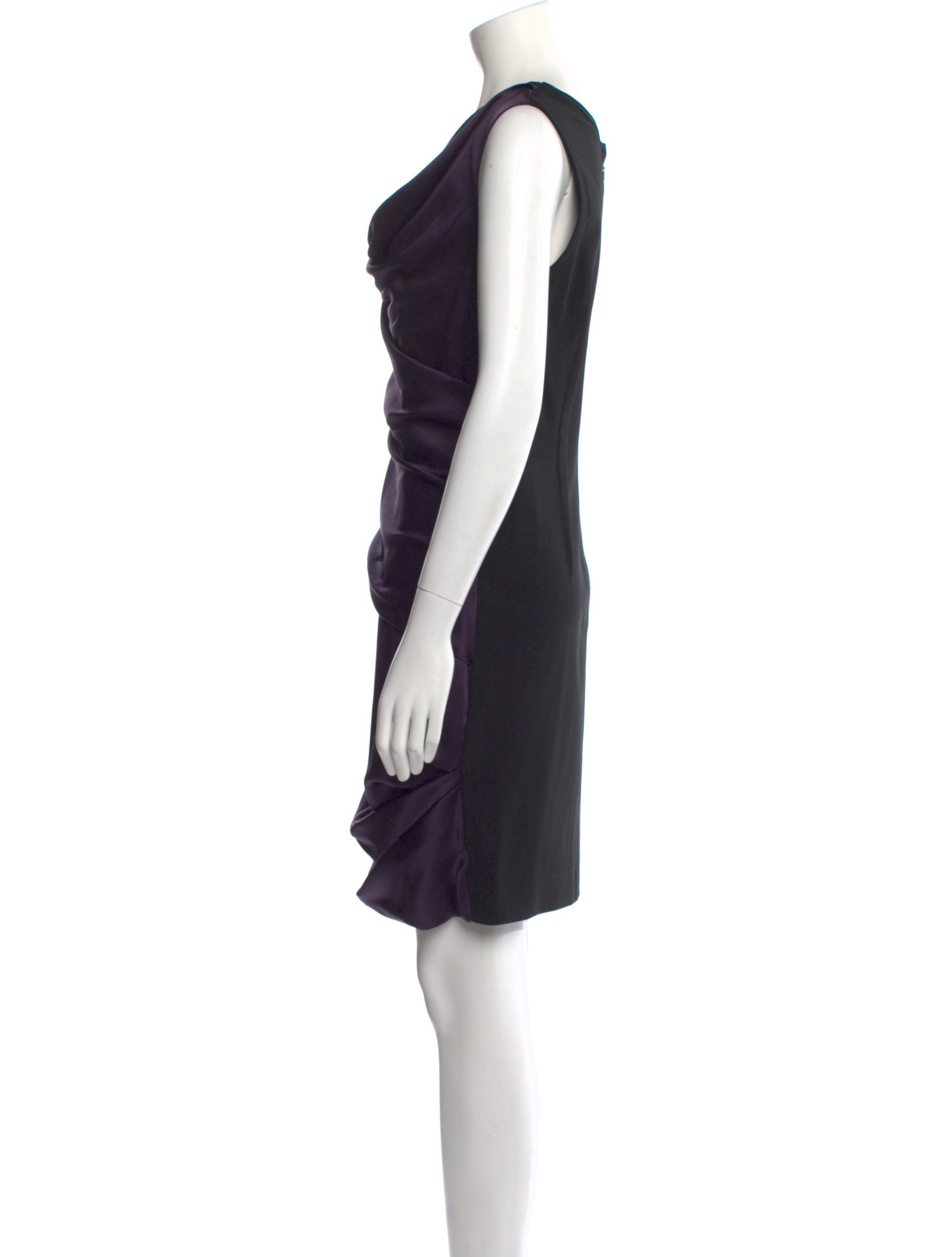 Vera Wang Silk Knee-Length Dress