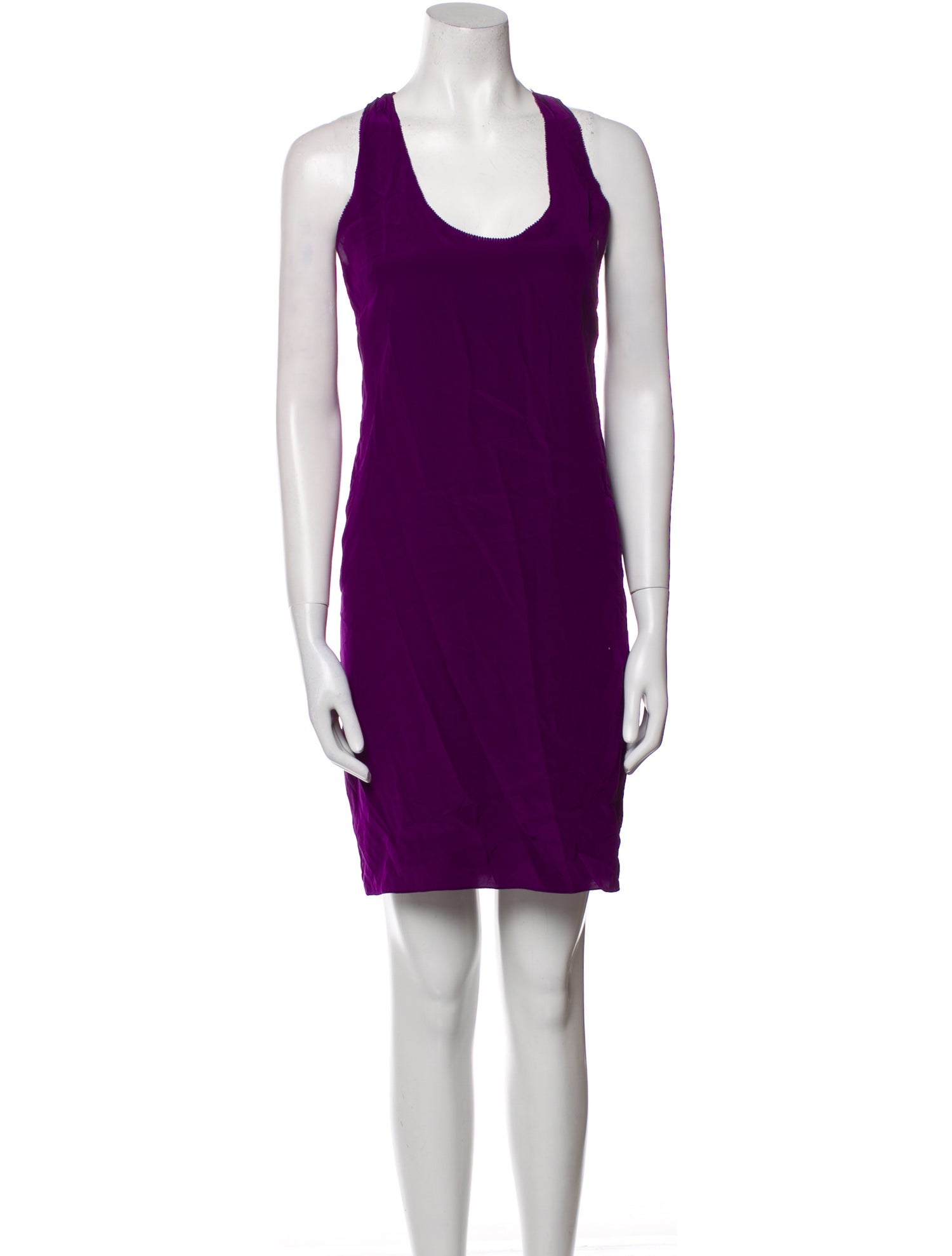 Vera Wang Silk Mini Dress
