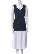 Vera Wang V-Neck Sleeveless Top