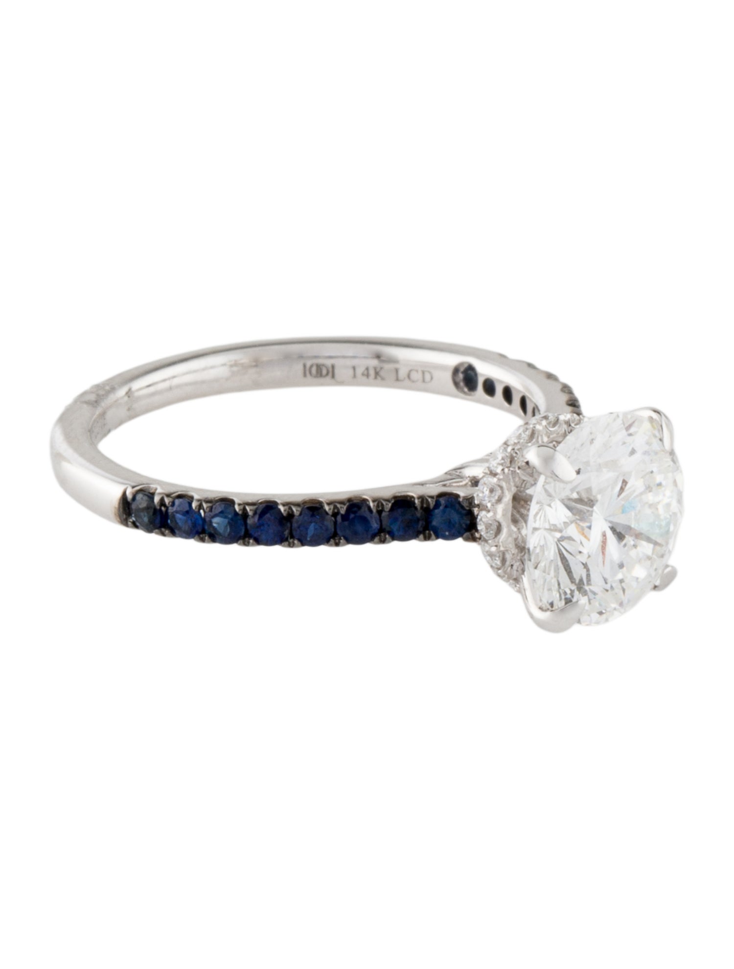 Vera Wang 2.10ctw Lab-Grown Diamond Engagement Ring