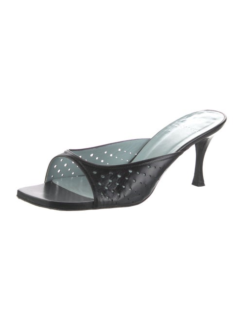 Vera Wang Leather Slides