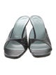 Vera Wang Leather Slides