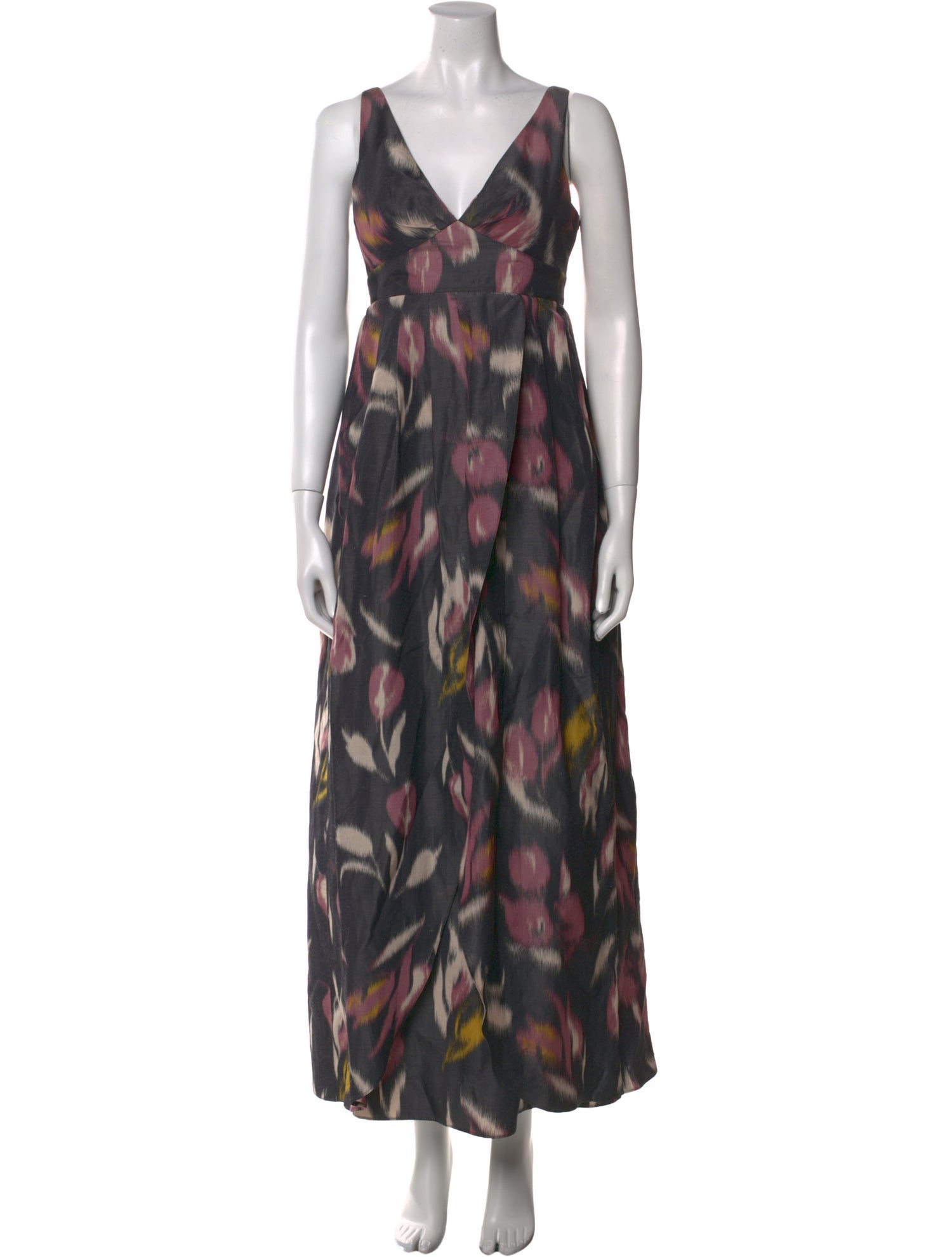 Vera Wang Linen Long Dress