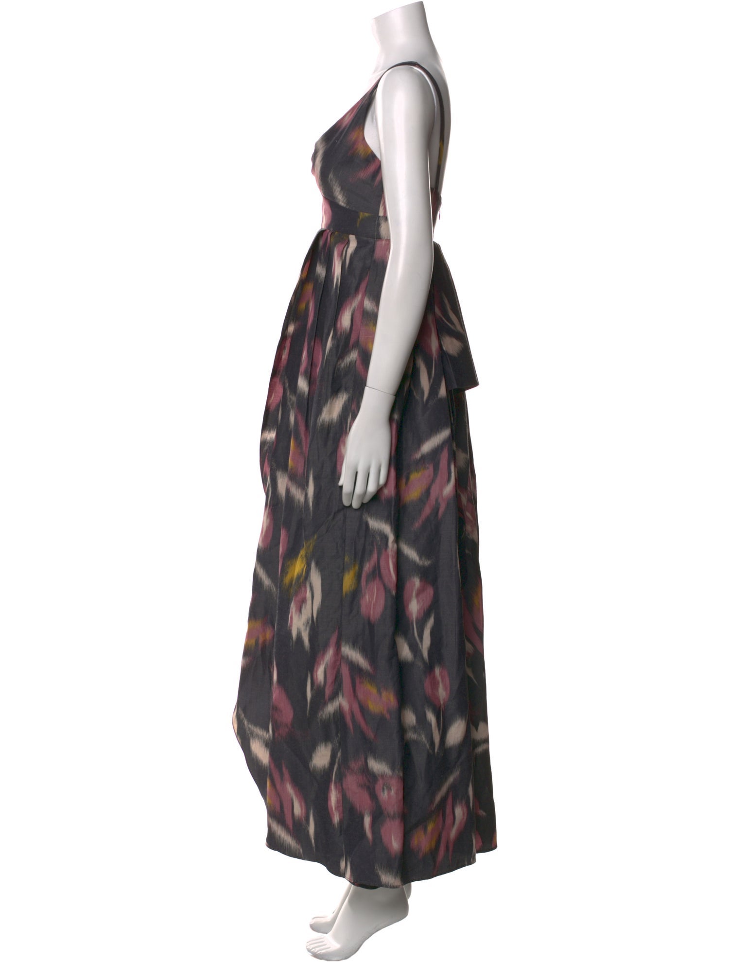 Vera Wang Linen Long Dress