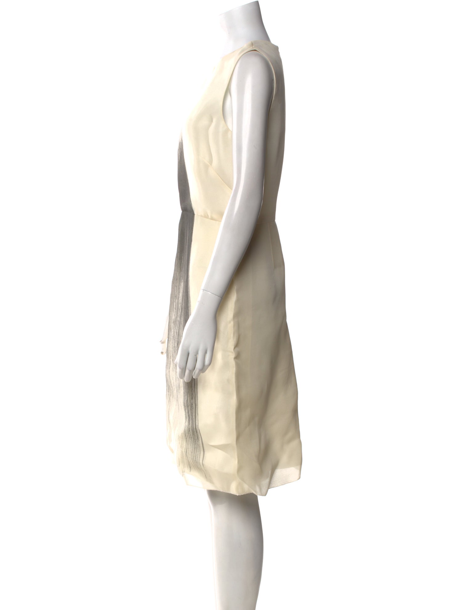 Vera Wang Silk Knee-Length Dress