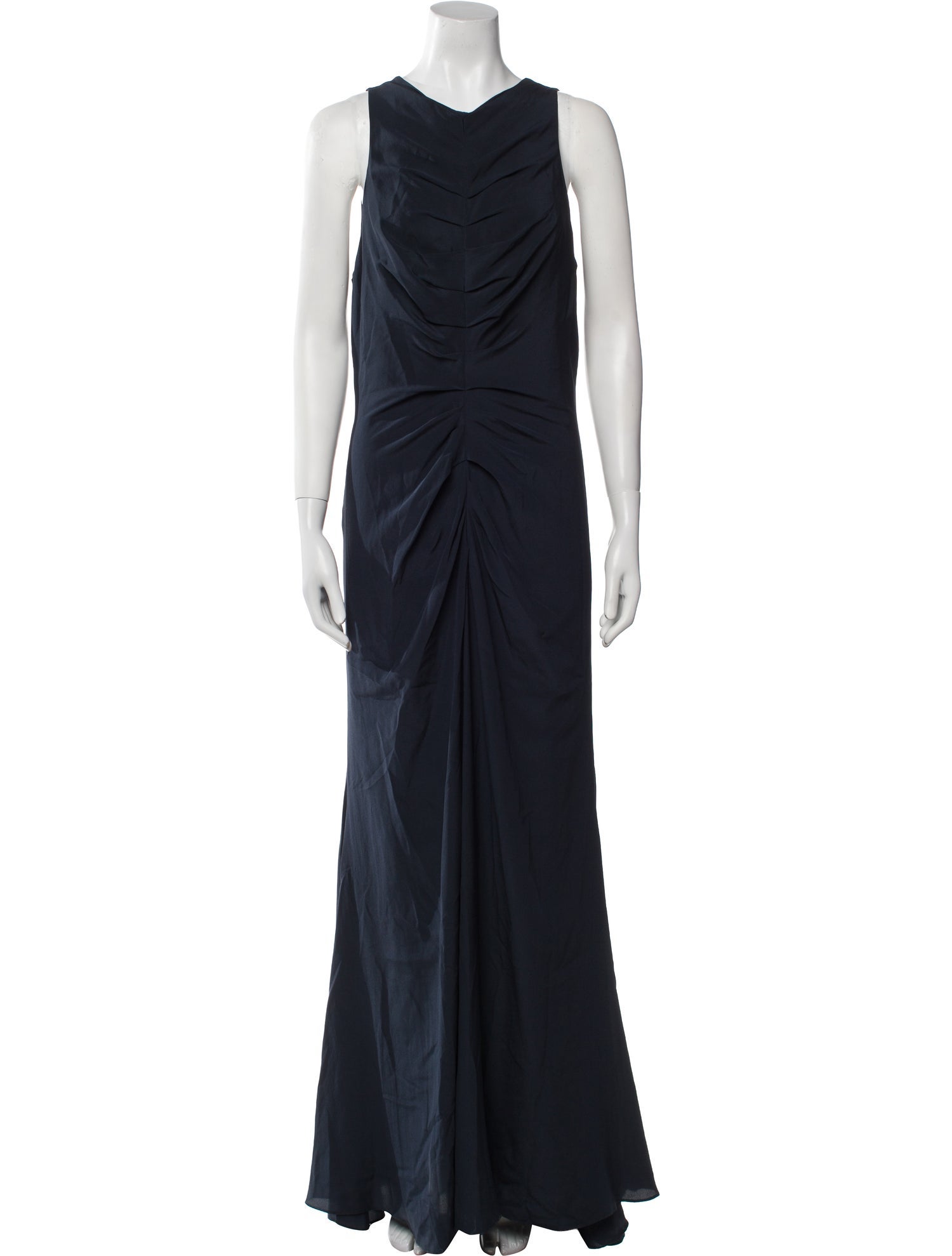 Vera Wang Silk Long Dress