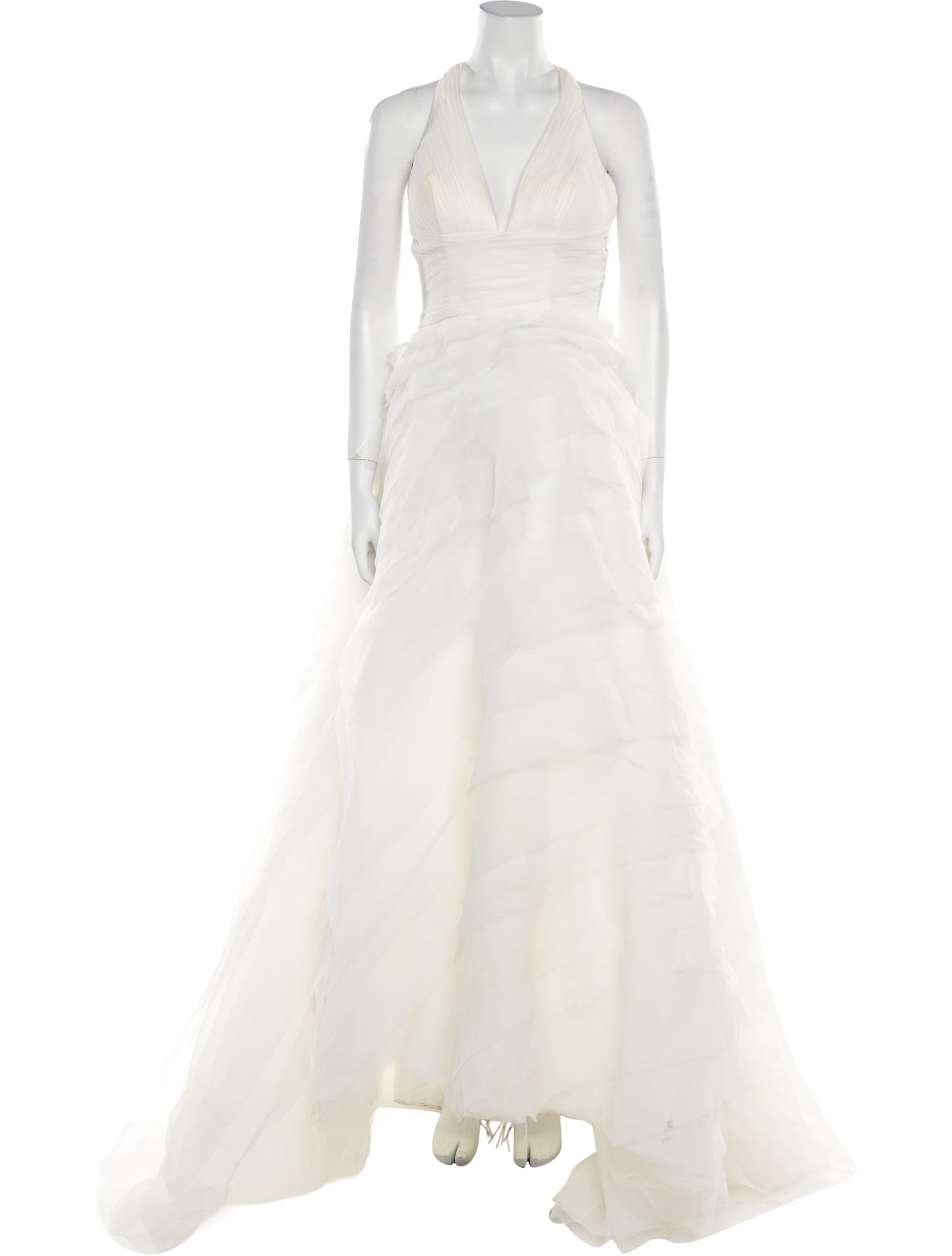 Vera Wang Halterneck Long Dress