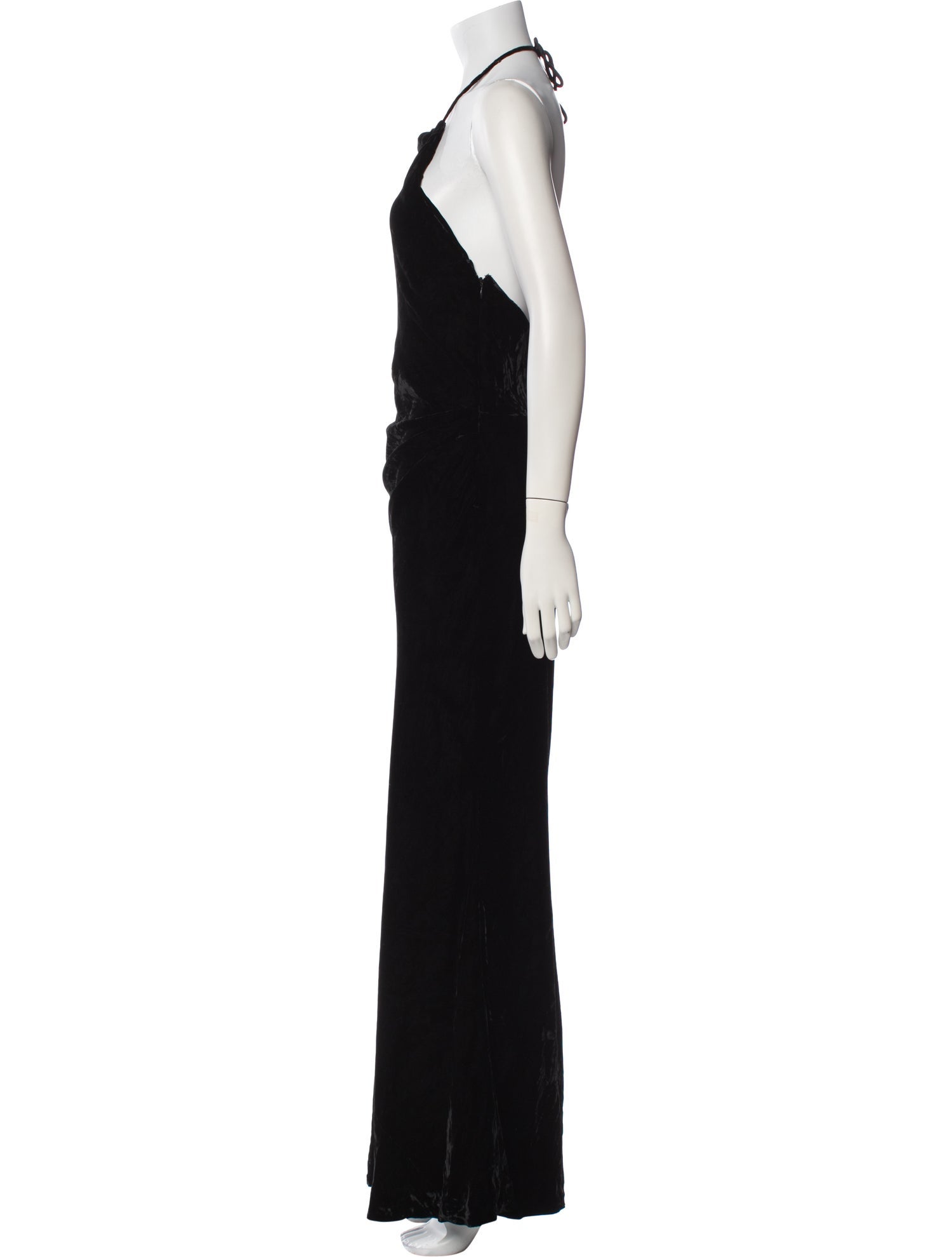 Vera Wang Halterneck Long Dress