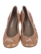 Vera Wang Patent Leather Ballet Flats