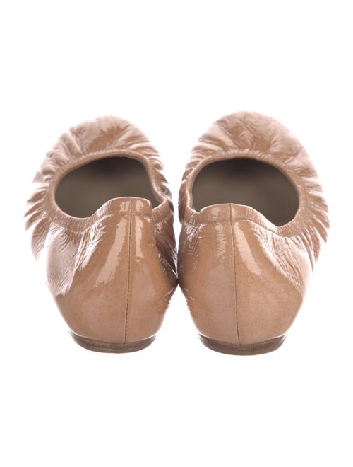 Vera Wang Patent Leather Ballet Flats