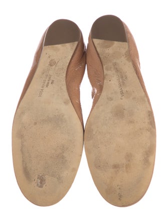 Vera Wang Patent Leather Ballet Flats