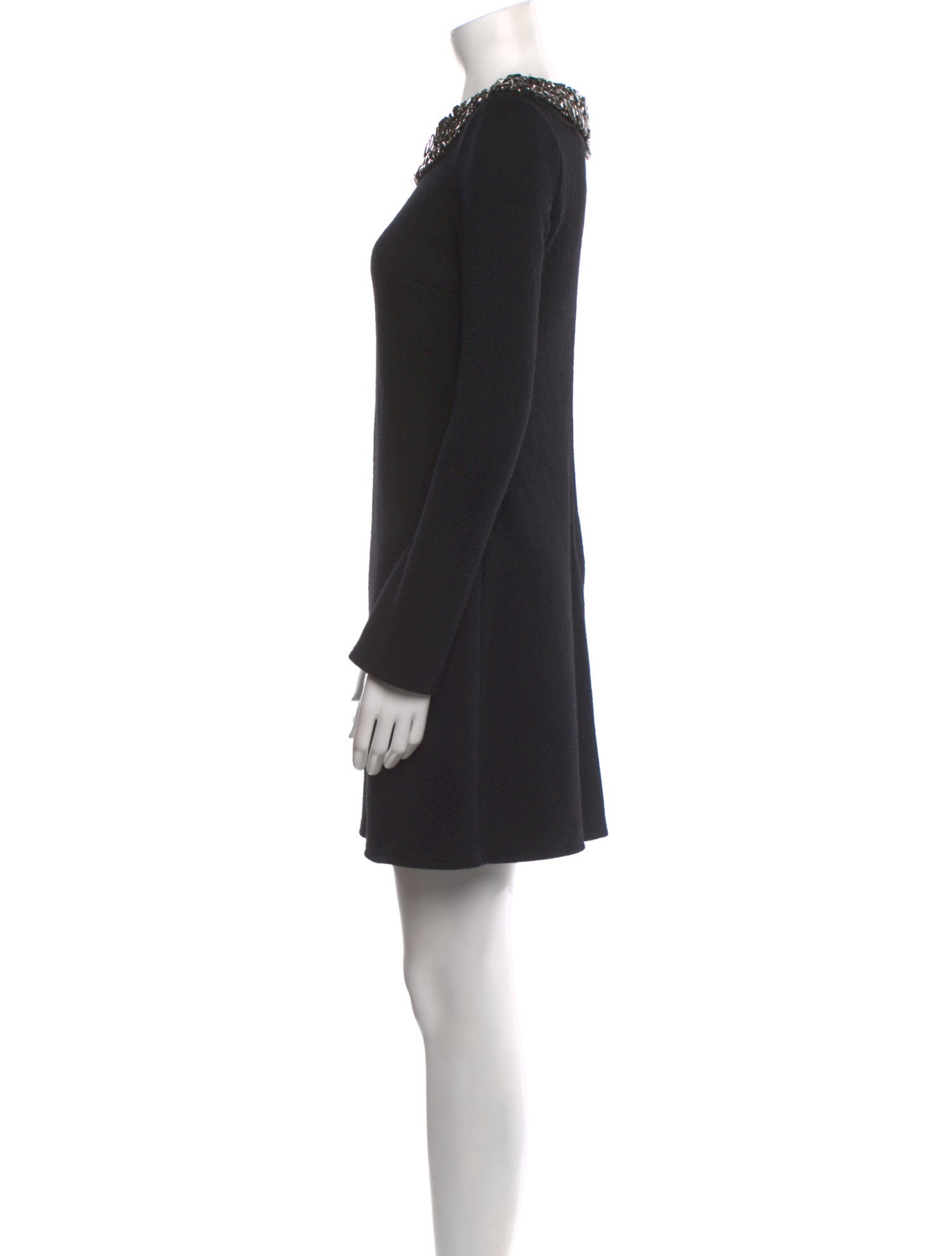 Vera Wang Wool Mini Dress