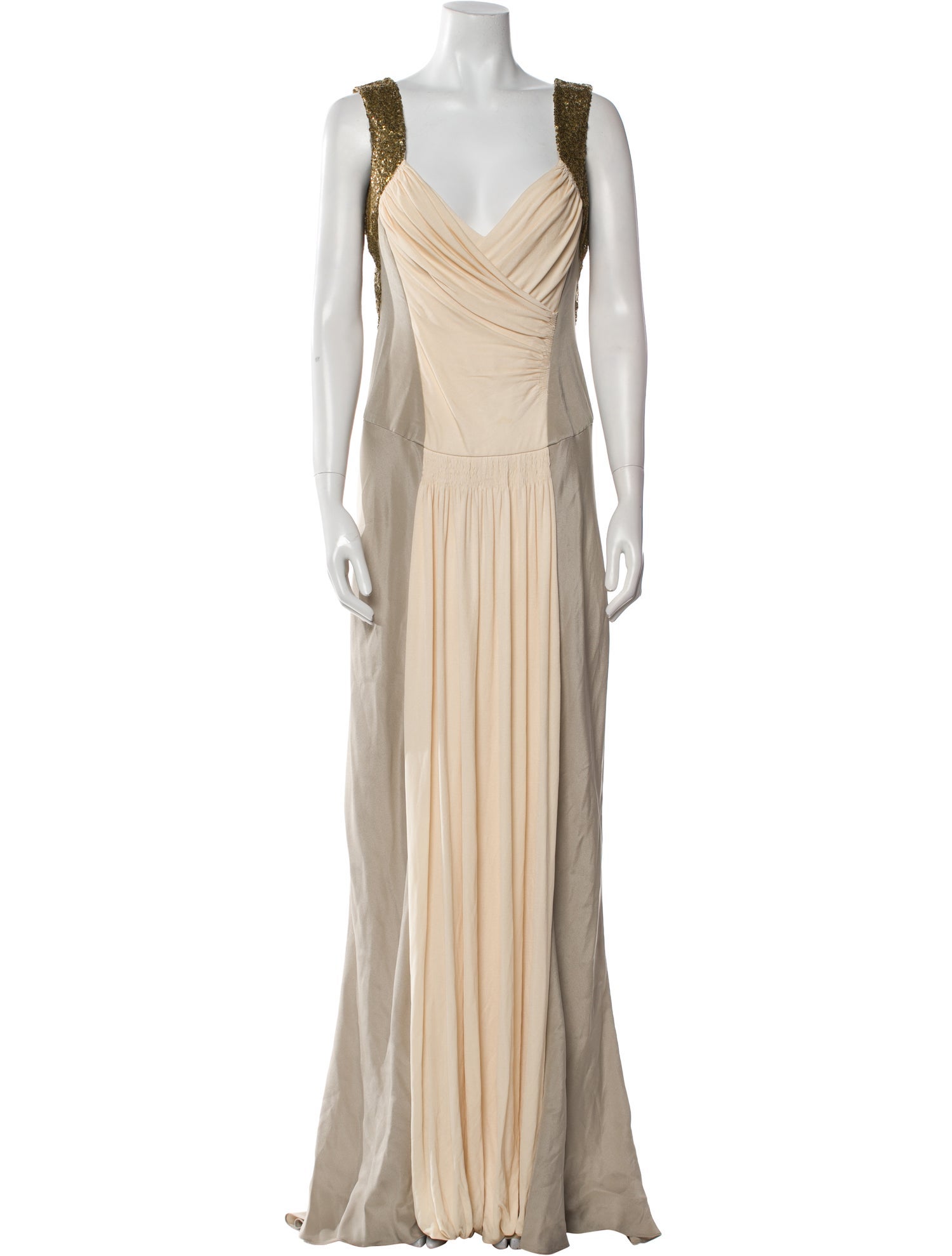 Vera Wang Silk Long Dress