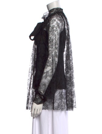 Vera Wang Lace Lace Pattern Blouse