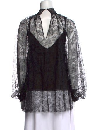 Vera Wang Lace Lace Pattern Blouse