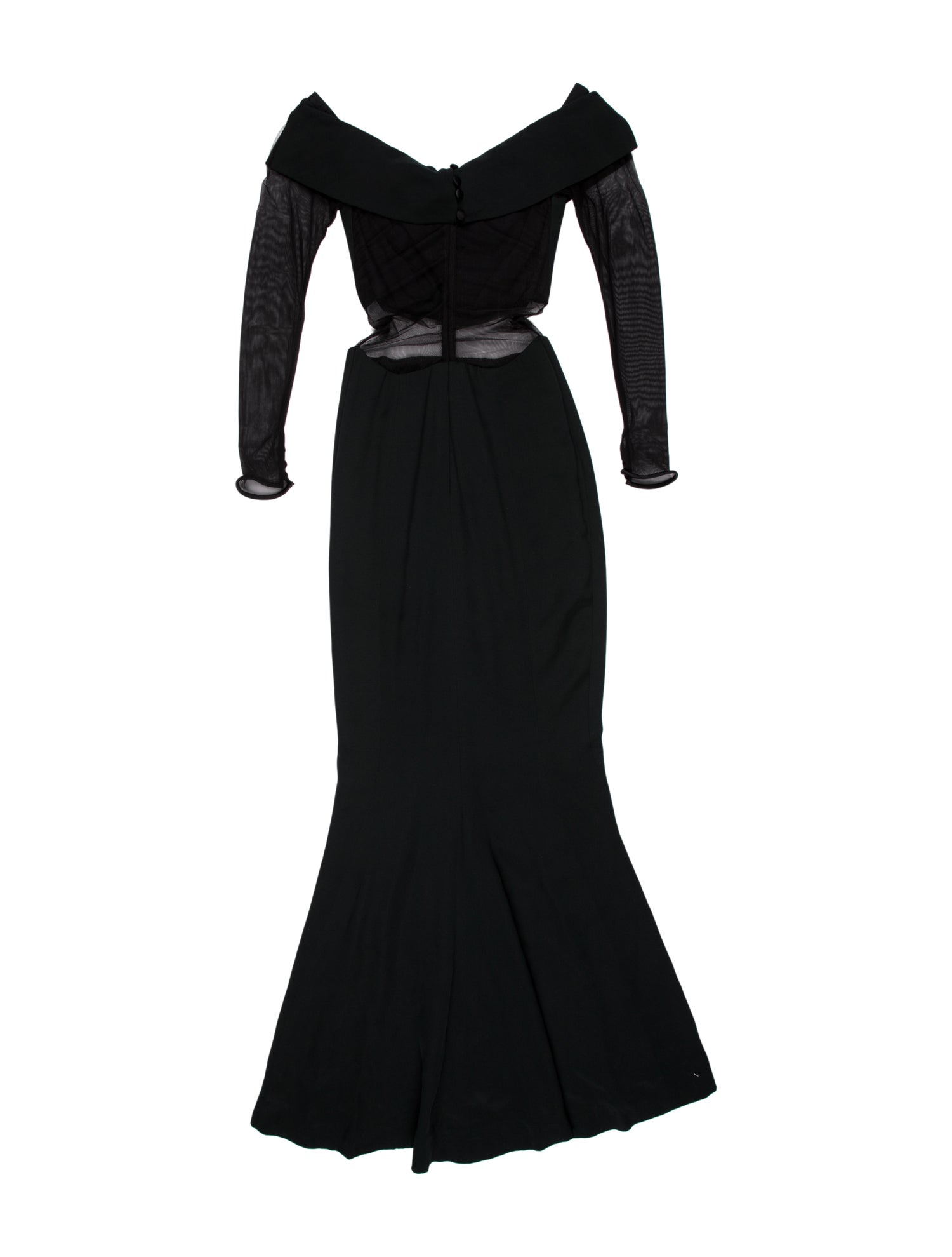 Vera Wang Silk Long Dress