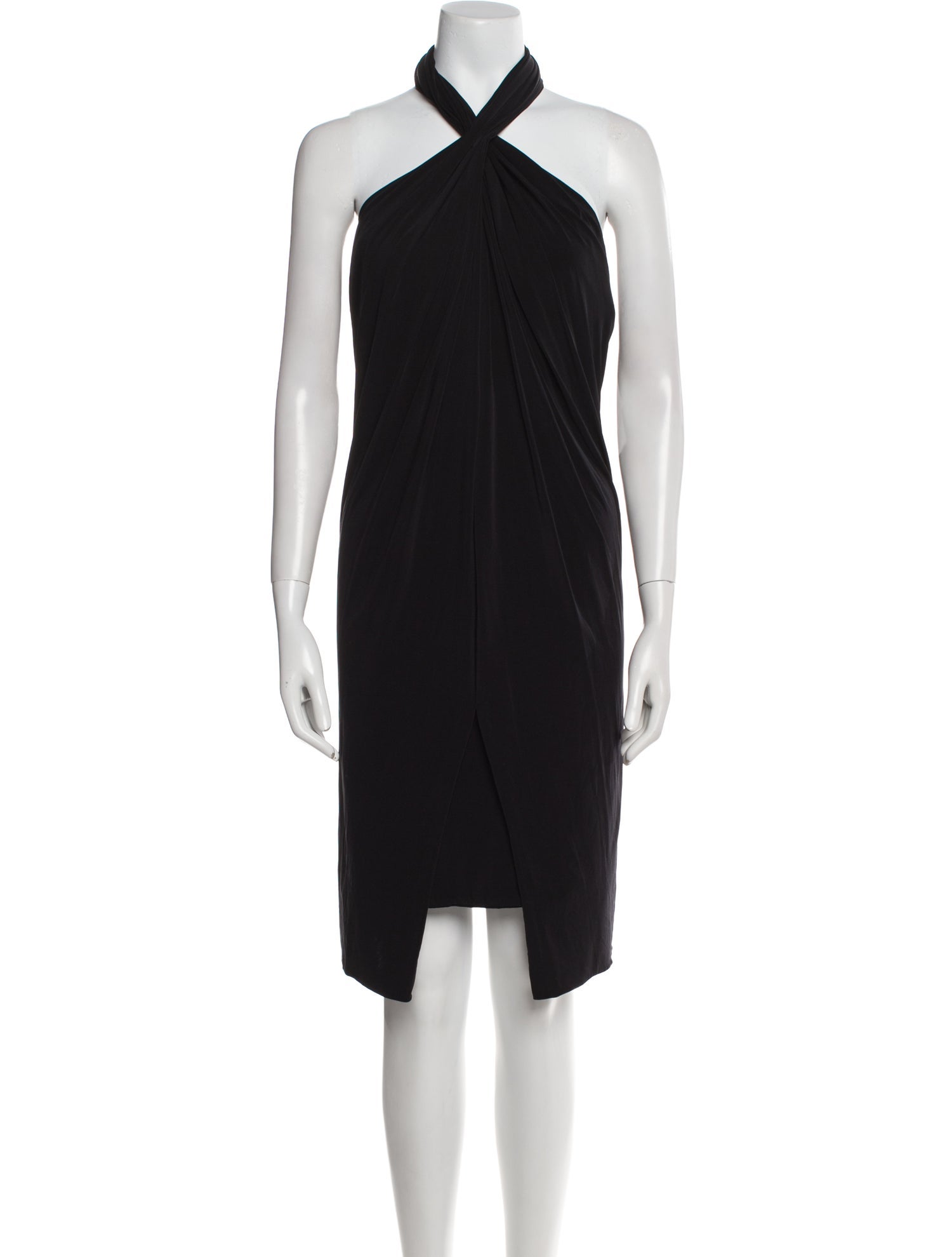 Vera Wang Halterneck Midi Length Dress