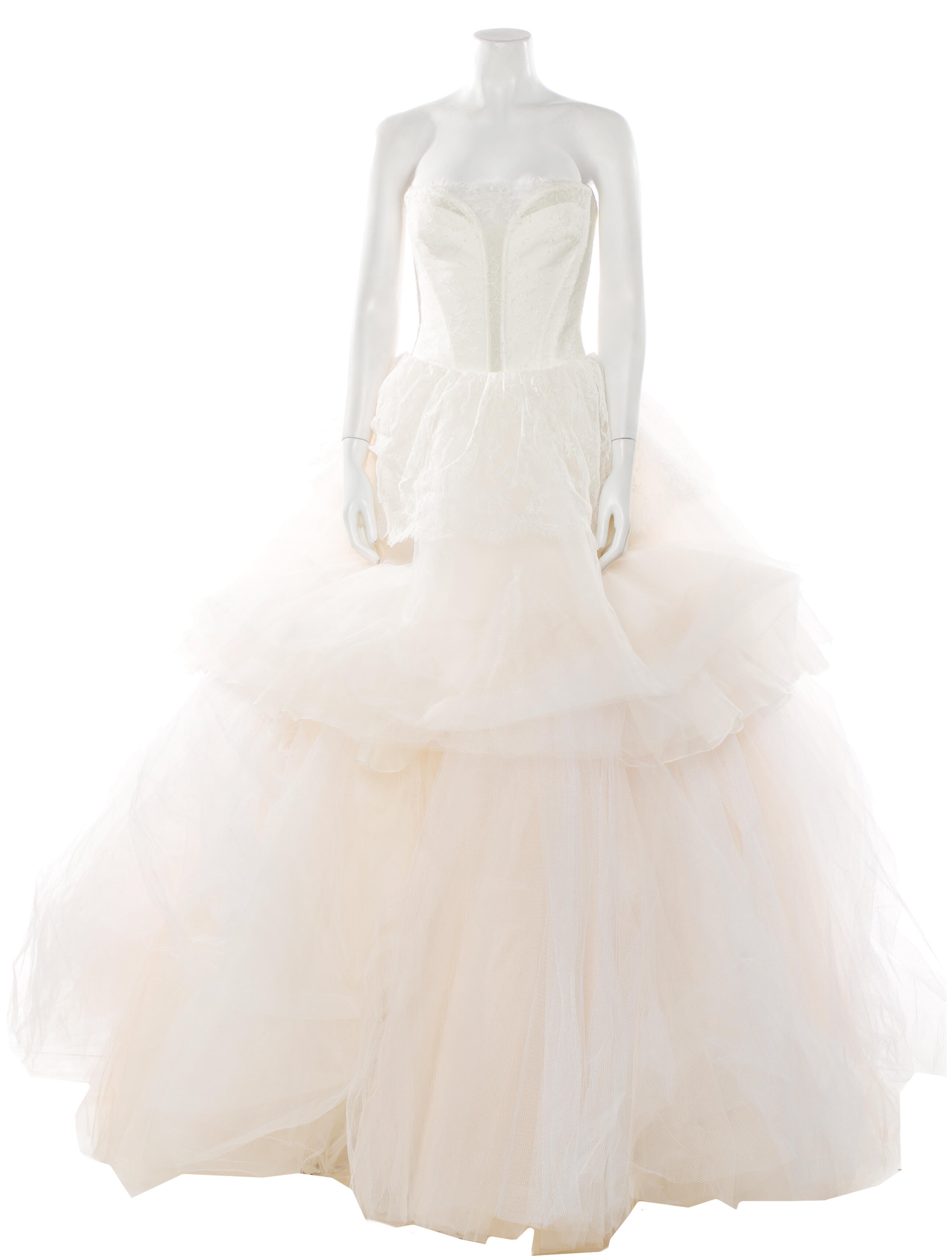 Vera Wang Nylon Long Dress