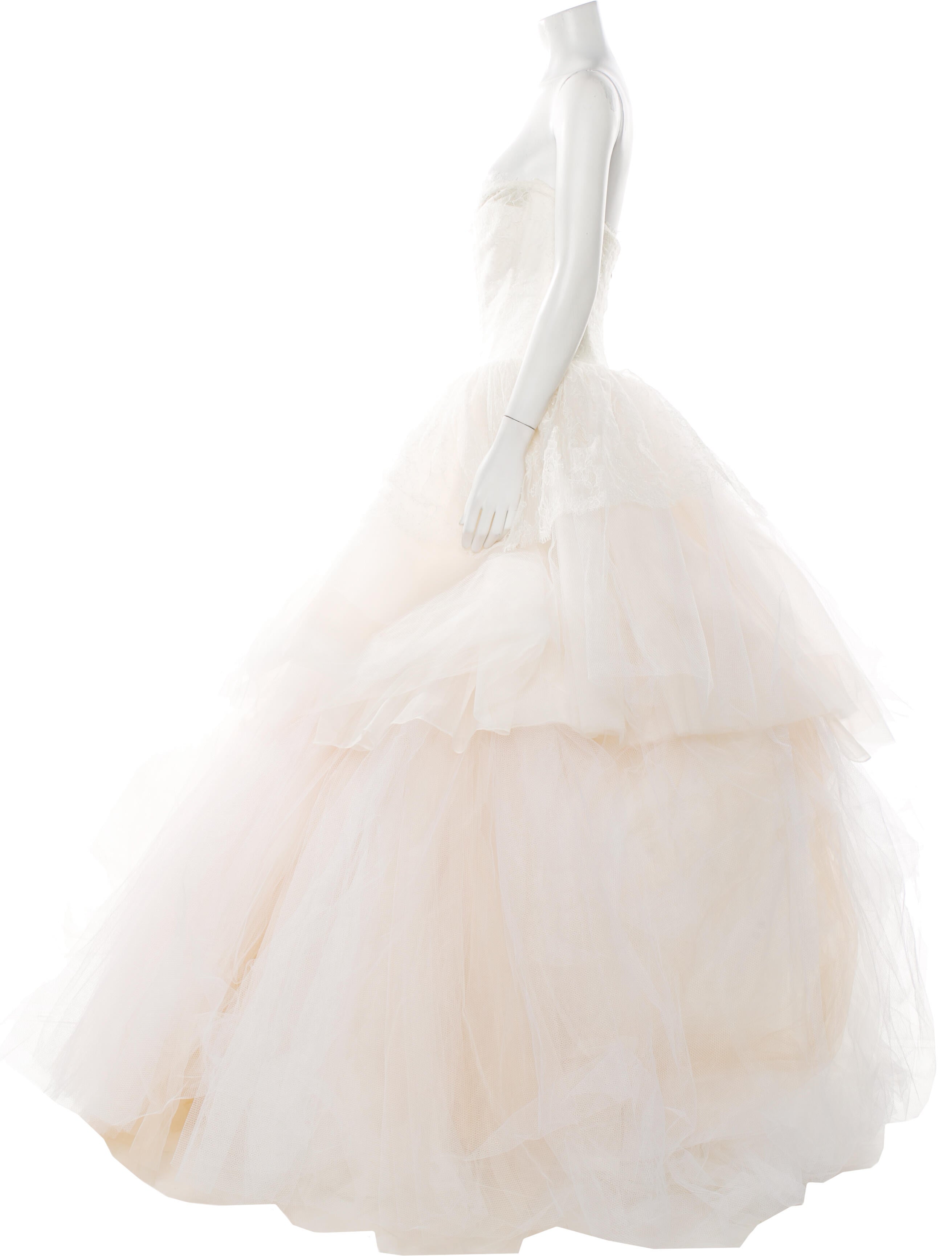 Vera Wang Nylon Long Dress