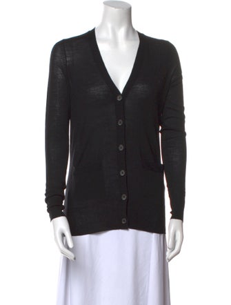 Vera Wang Merino Wool V-Neck Sweater