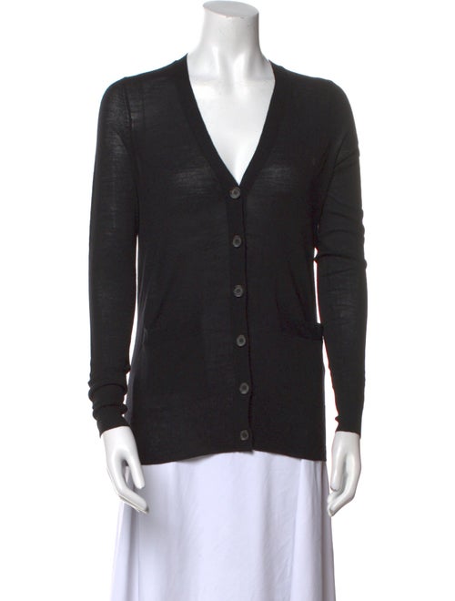 Vera Wang Merino Wool V-Neck Sweater