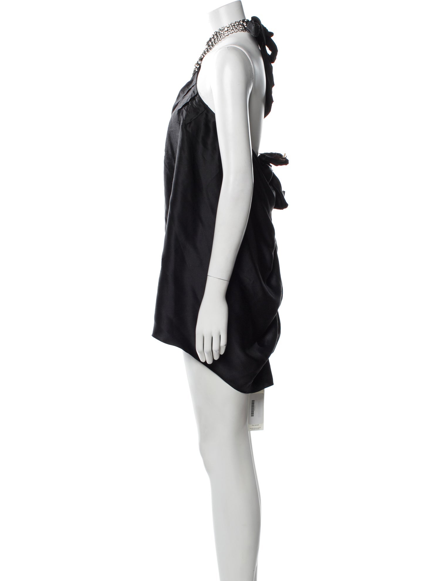 Vera Wang Silk Mini Dress