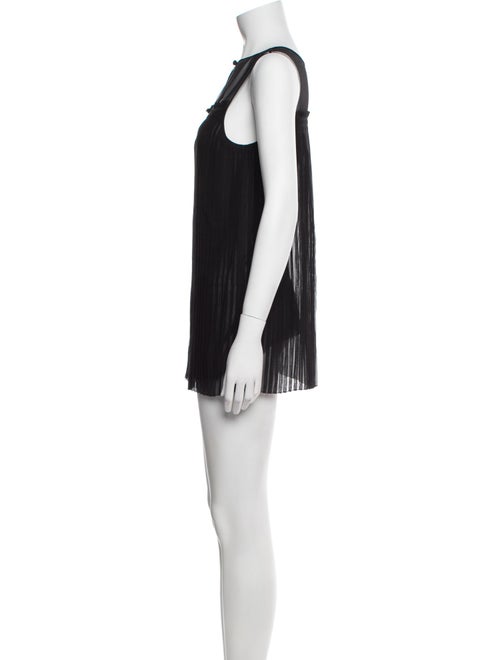 Vera Wang Silk Square Neckline Tunic
