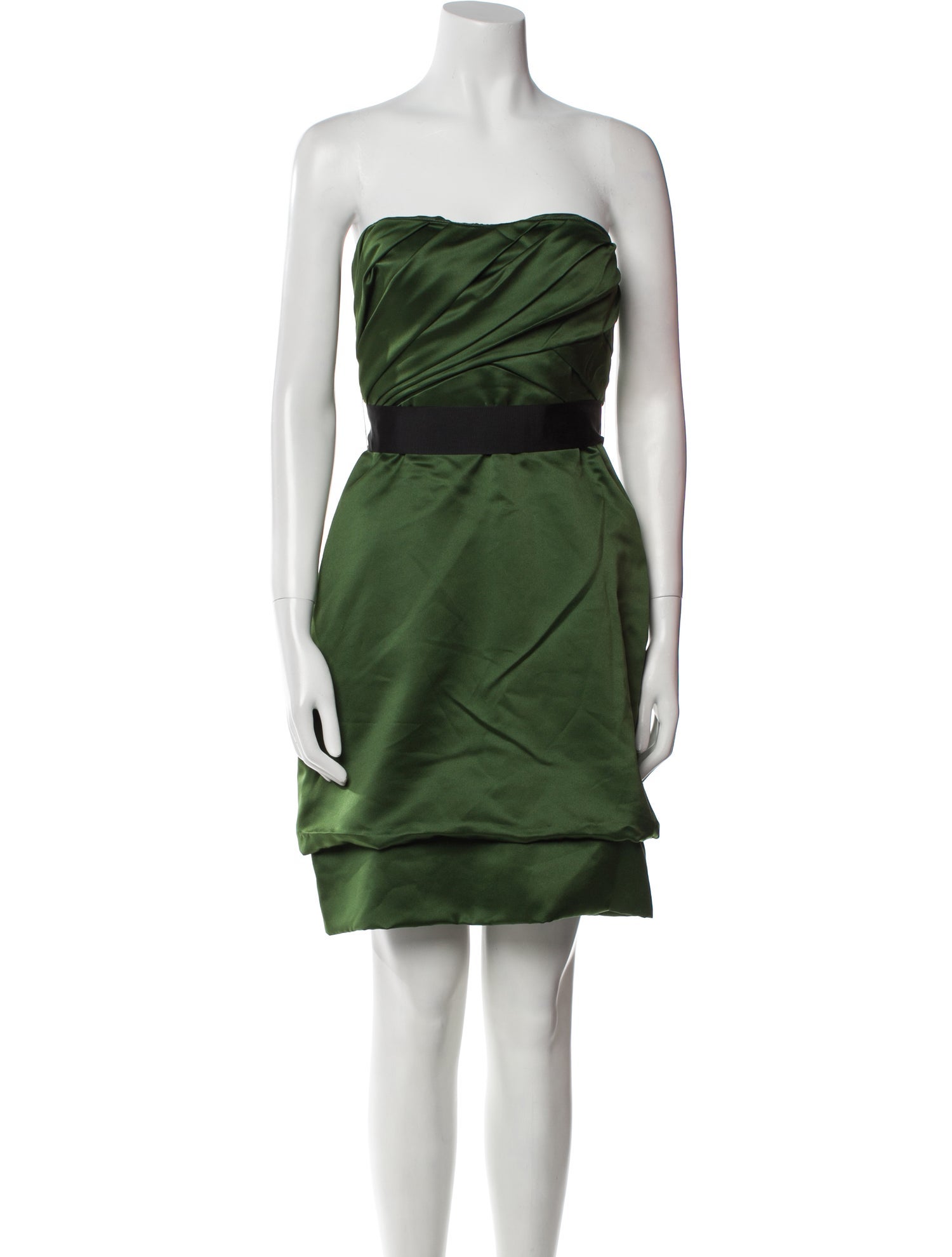 Vera Wang Strapless Mini Dress