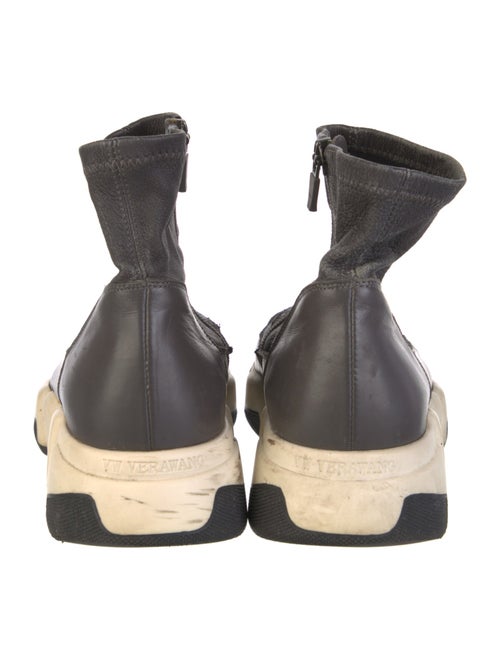 Vera Wang Leather Sock Sneakers