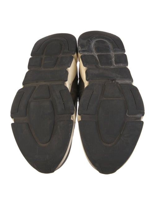 Vera Wang Leather Sock Sneakers